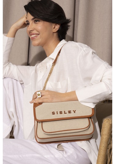 Sisley Kadın Çapraz Çantası C.sly 107 Camel