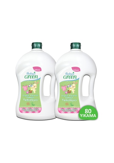 Baby's Green Organik Kokusuz Bebek Çamaşır Deterjanı 2'li Set