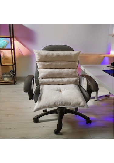Ozclife Bej Renk Ortopedik Oyuncu Koltuğu Minderi