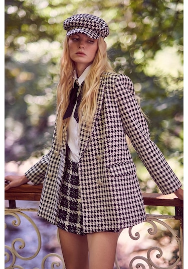 Never More Kazayağa Blazer Ceket Siyah