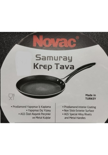 26 Cm Krep Tava Prodiamond Yapışmaz Lüks Diğer