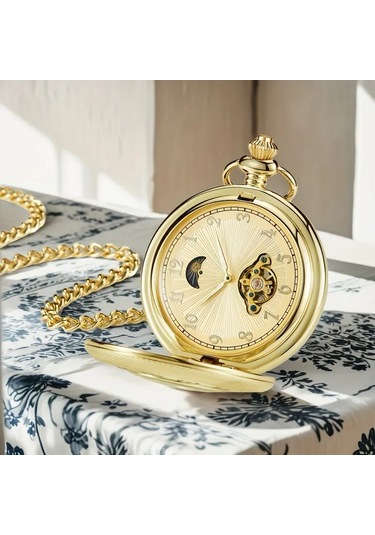 Köstekli Saat Kurmalı Sarı Renk 710023