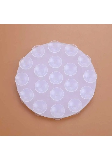 Novahub Jcd Taşınabilir Çift Taraflı Silikon Vantuzlu Telefon Standı Evrensel Araç Navigasyon Braketişeffaf Şeffaf Şeffaf