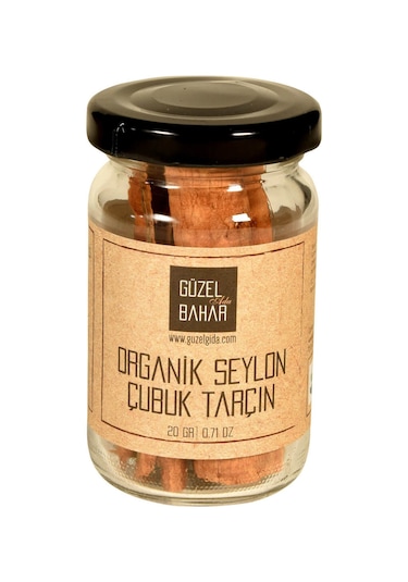 Güzel Ada Gıda Organik Seylon Çubuk Tarçın 20 G