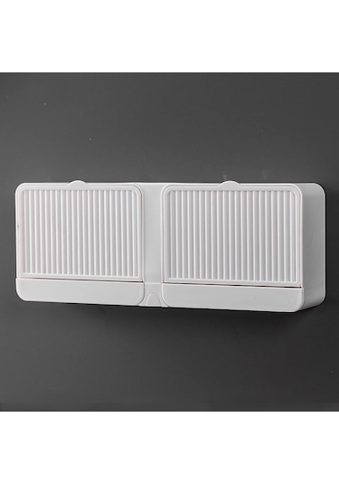 Sunup Çift Bölmeli Banyo Sabun Kutusu