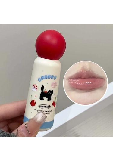 Jöle Ayna Dudak Sır Yapışmaz Dudak Tonu Nemlendirici Şeffaf Açık Pembe Ayna Su 01 2.5g Pembe