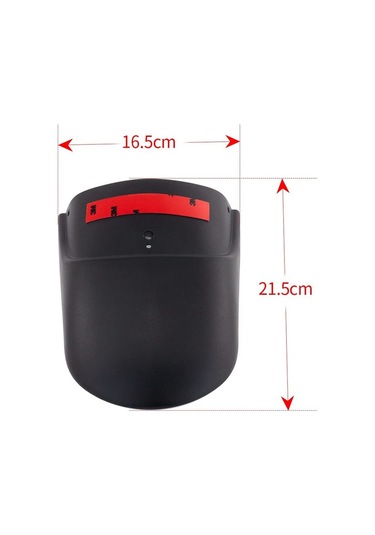 Xurunkeji Honda Nc750s Nc750x Nc700s Nc700x 2012-2021 Motosiklet Ön Arka Çamurluk Uzatıcı Çamurluk Aksesuarları, 2 Adet Siyah