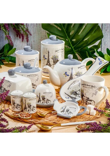 Daniks Çay Ve Kahve İçin 350 Ml Seramik Kupa 197274029 Beyaz