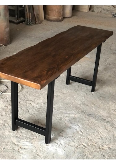 Bintaşmobilya Kütük Bar Masası 180X50X105.Cm