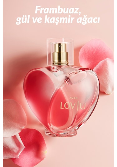 Avon Lov U Kadın Parfüm EDP 50 ML + Lov U Vücut Losyonu 125 ML