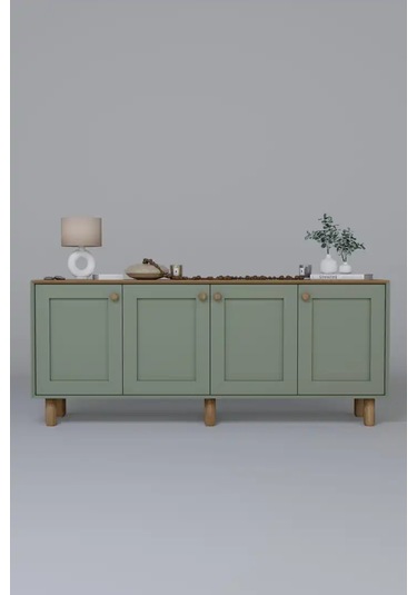 Bohem Serisi Natura Konsol - Yeşil Yeşil