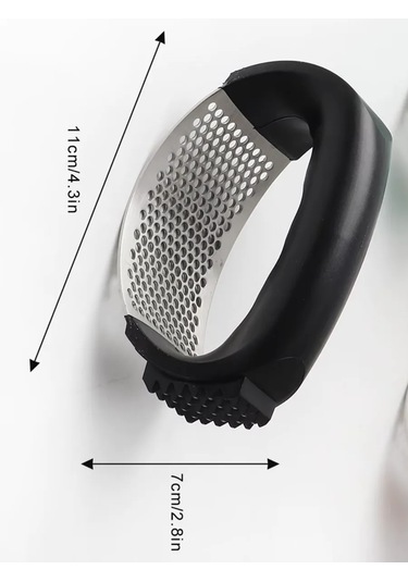 Igonov Sarımsak Presi Öğütücü 2'de 1 Siyah Sarımsık Ezici 342960565 Siyah