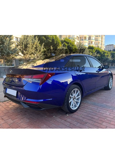 Elantra Sinyalli Batman Yarasa Ayna Kapağı Piano Black / 2021 Sonrası