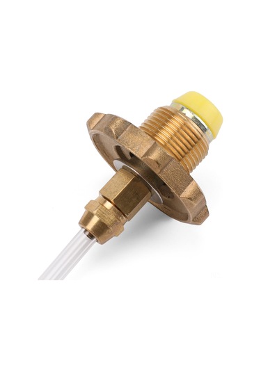 Yaozixa Outdoor Gaz Tankı Doldurma/bağlantı Valfi - Çelik/alüminyum - Leakage Koruma - Kamp, Bisiklet Turu İçin Altın