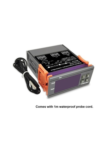 Moly Zfx-7016a 30a Güçlü Sıcaklık Kontrol Cihazı -50 C 110 C Buzdolabı Inkübasyon Isıtma Soğutma Regülatörü 24v