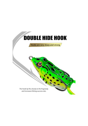 Neevoyu Yüzen Kurbağa Yem Seti - Tuzlu/tatlı Su Balıkçılığı İçin Yapay Yemler