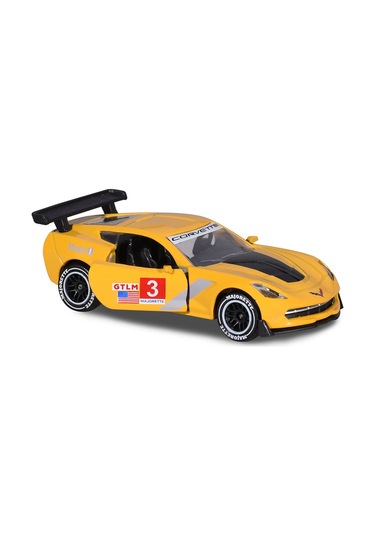 Racing Cars Majorette Chevrolet Corvette Tekli Arabaları 1:64 Diecast Oyuncakları Model