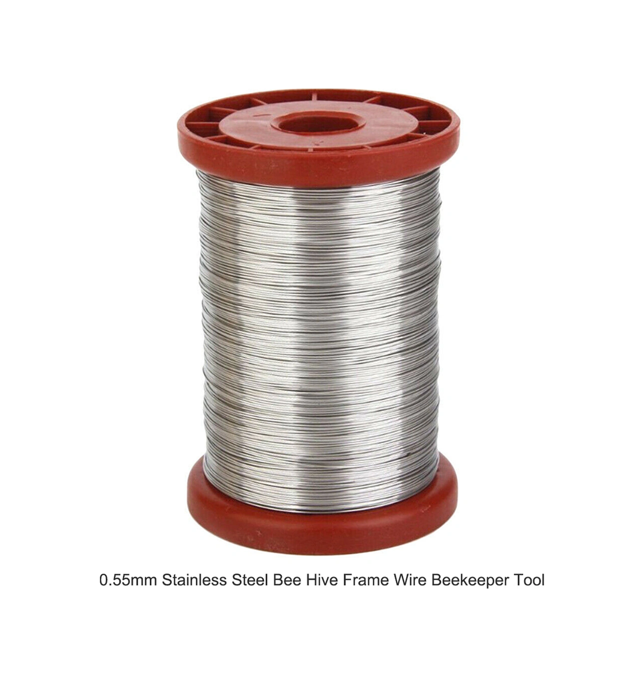 Yunboo Arı Kovanı Kareli Tel - 0.5 Mm Paslanmaz Çelik - Arı Balı Çerçevesi Sabitleme Aracı - Dayanıklı Ve Korozyon Koruyucu Gümüş