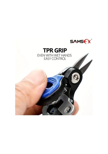 Elmpaly Mini Paslanmaz Çelik Balıkçılık Seti Kırmızı 1 Makas Ve 1 Misina Saklayıcı Pil Yok