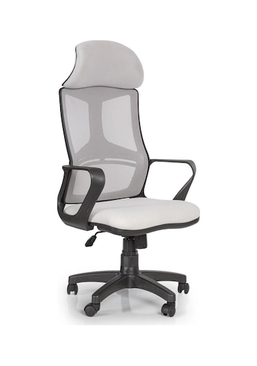 Ev Ve Ofis Çalışma Sandalyesi Oyuncu - Yönetici Koltuğu Bilgisayar Sandalyesi - Arya Gri Model