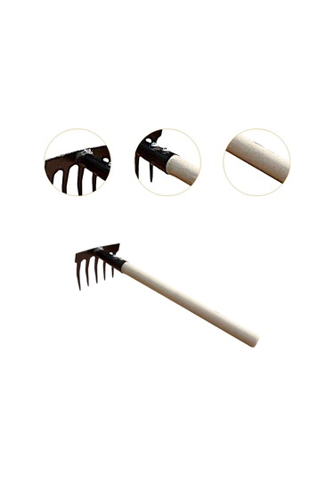 Suntek Bahçe Tırmağı İşçi Tasarrufu Aile Arka 5-tines