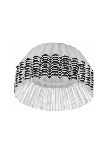 Kosona 10 Adet 7 Cm Çaplı Alüminyum Anadolu Tart Kalıbı, Hamur İşleme Ve Tatlı Pişirme İçin Pratik Aksesuar Diğer