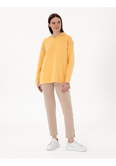 Pierre Cardin Kadın Sarı Sweatshirt 50301341-vr044 Sarı