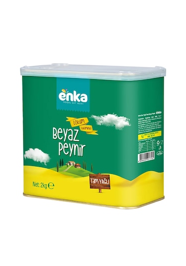 Enka Süt Beyaz Peynir Tam Yağlı - 2 Kg