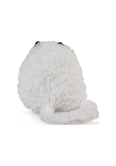 Halley Oyuncak 40 Cm Obez Kedi - Beyaz Standart Beyaz