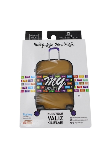 My Saraciye Valiz / Bavul Kılıfı Büyük, Orta, Kabin Boy Kılıf Seti, My Yeşil