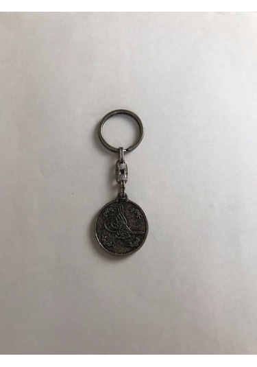 Bd Tekstil Osmanlı Tuğrası Ottoman Gümüş Renkli Anahtarlık