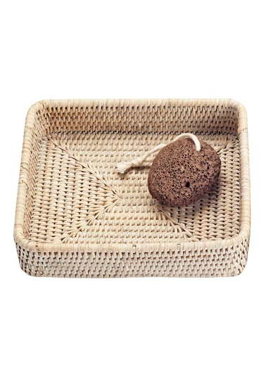 Basket Tepsi, Tezgah Üstü - Beyaz Beyaz