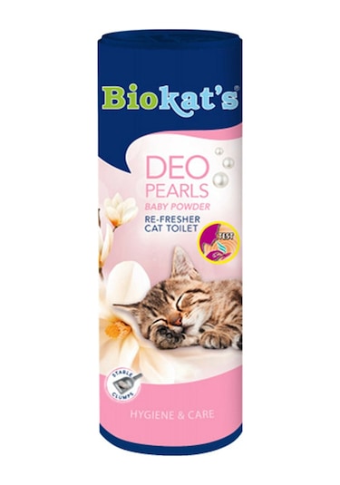 Biokat's Deo Pearls Bebek Pudralı Kedi Kumu Koku Giderici 700 G