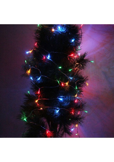 Sones 10m Dize Dekorasyon Işığı, Noel Partisi İçin, 80 Led, Rgb Işık, Pil İle Çalışır Diğer