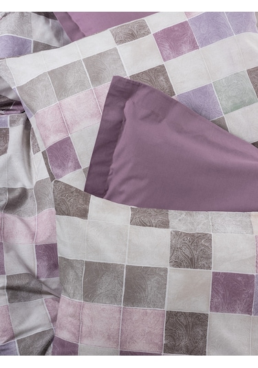 Cotton Box Minimal Tek Kişilik Lastikli Çarşaflı Nevresim Takımı Maro Gül Kurusu