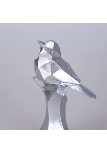 Sparrow 2'Li Kuş Gümüş