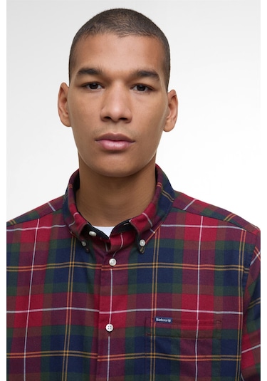 Barbour Fortrose Tailored Tartan Gömlek Tn69 Winterberry Tartan Çok Renkli