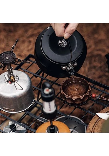 Kamp Su Isıtıcısı Kaynar Ocak Üstü Su Isıtıcısı Gümüş Çok Renkli