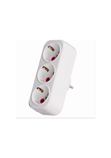 Topraklı Üçlü Fiş Priz