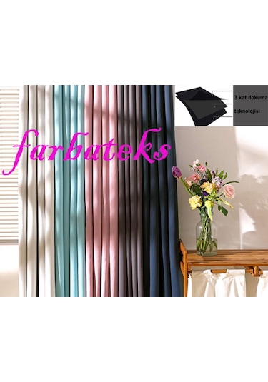 Fon Perde-Karartma Perde-Güneslik Perde-Blackout Perde