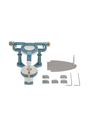 Samdoo Dental Manyetik Articulator: Hafif Alloy C-şase, Tam Modeli Güvenli Tutar, Hızlı Ayar Ve Doğal Oküzyon