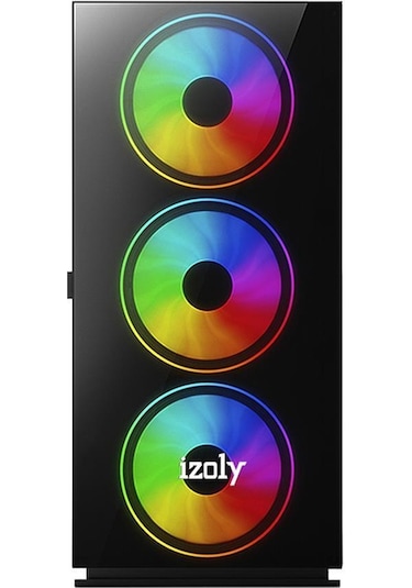 İzoly Anubarak X i5-10400F 16 GB 256 GB M.2 NVMe SSD GTX1660S 24" Dos Masaüstü Oyuncu Bilgisayarı