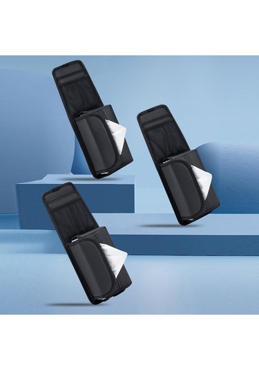 Araba Koltuğu Yan Saklama Asılı Çanta Doku Kutusu, Model: H320 Litchi Desen