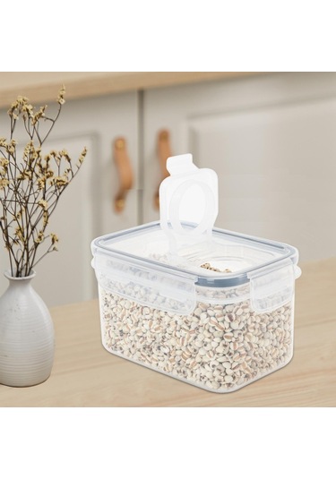 Suntek Magideal Kapaklı Ev Saklama Kavanozları Tahıl Kileri 0,8-l