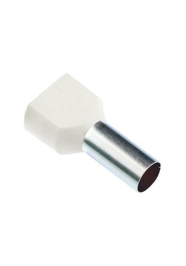 10mm İzoleli Çift Girişli Kablo Yüksükleri 100 Adet