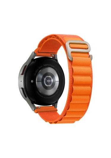 Ariatech Huawei Watch Gt 3 42mm Uyumlu Krd-74 20mm Hasır Kordon-turuncu