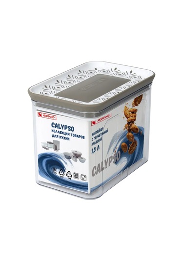 Arhimed 1,3 Sızdırmaz Kapaklı Kap 391757450 Beyaz