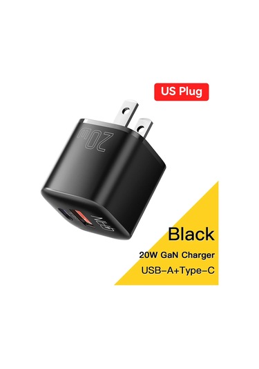 Essager Essager 20w Gan Usb-c Pd Qc3.0 Hızlı Şarj Cihazı İphone Uyumlu 14/13/12/11 Pro Max Mini İpad Dediğer