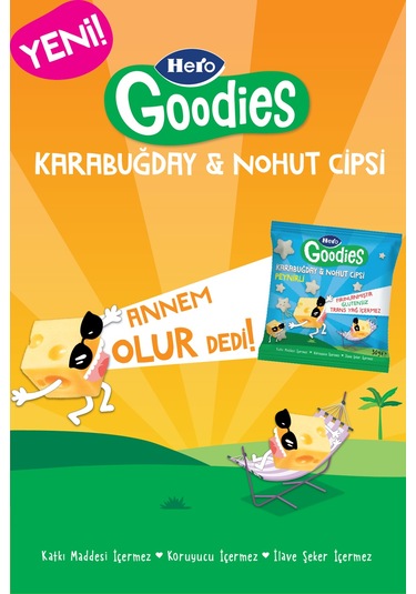 Hero Goodies Peynirli Sağlıklı Cips 30g X8