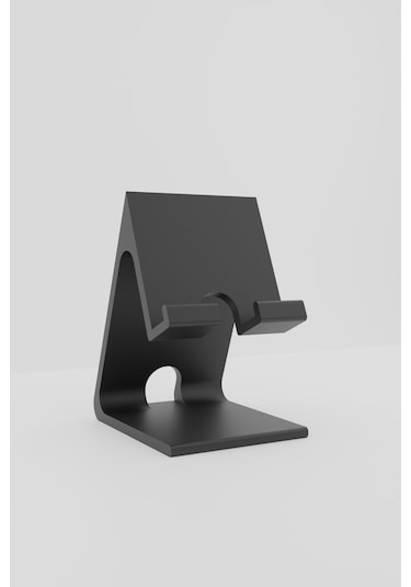Masaüstü Telefon Tutacağı Telefon Standı Renkli Siyah